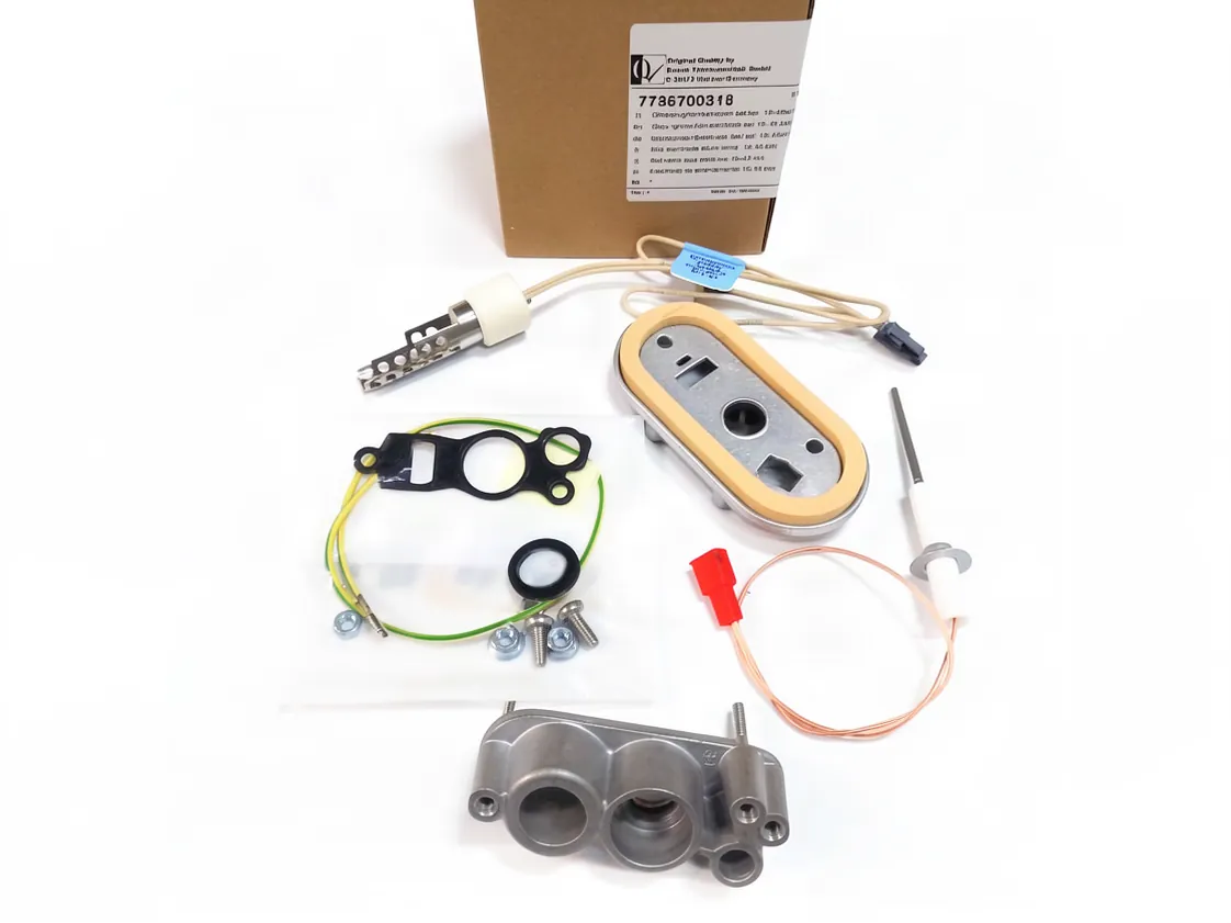 Conjunto elétrodo de ignição Buderus Logamax Plus GB162-45, referência 7736700318
