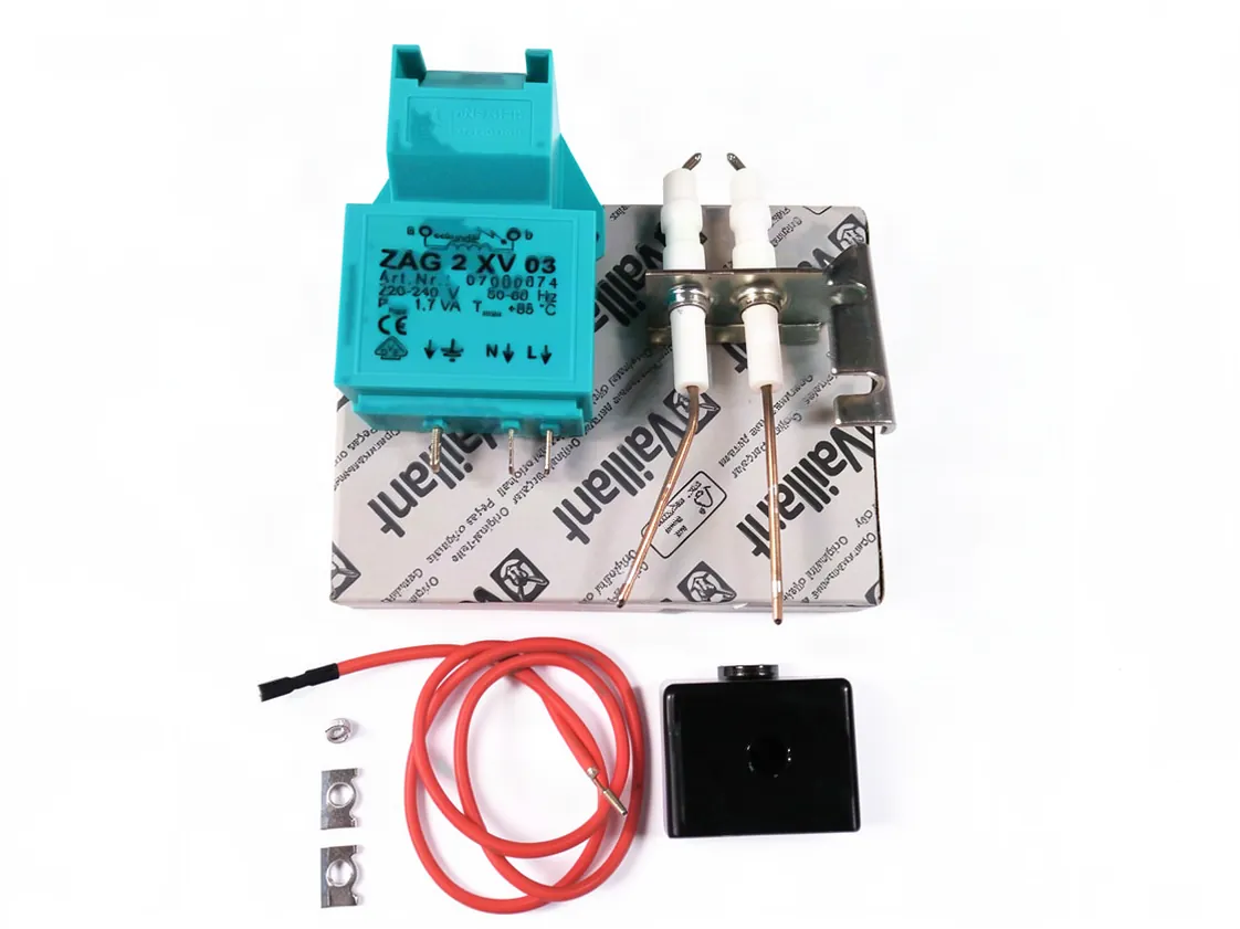 Transformador Vaillant VCW 240E Kit Elétrodos e Cabo, referência 091235