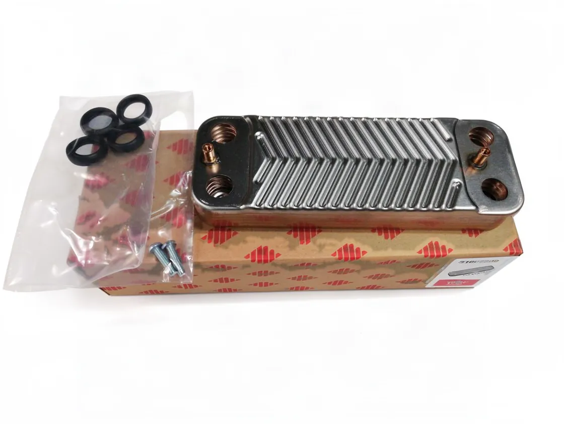 Plate heat exchanger Saunier Duval Themaclassic C-F / 24-25E - Thema NOX F25 - Thema Condens F25, part number S1005800