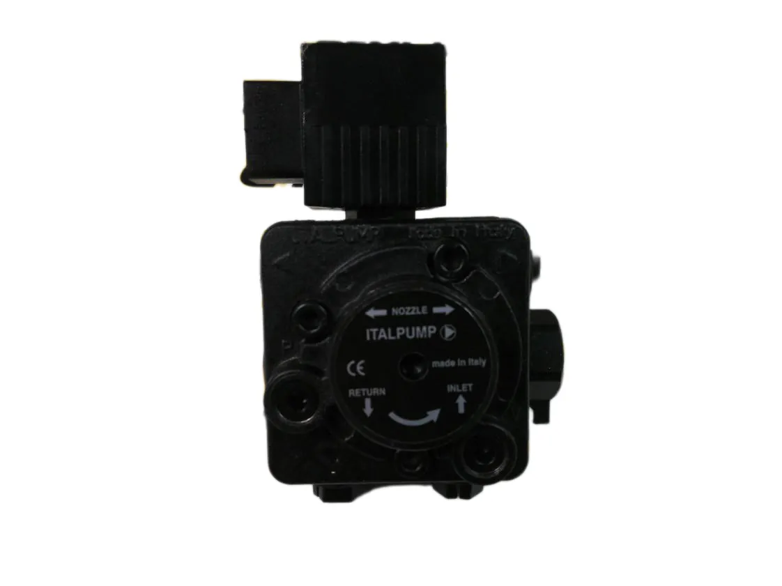 Italpump P1OE stookoliepompen rechtsdraaiend rechts/links uitlaat 35litros/hora met magneetklep (AS47A - AS47B), onderdeelnummer SP-003790