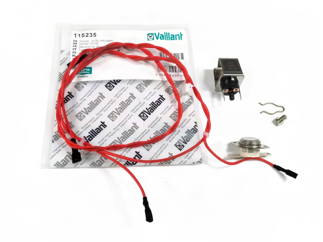 Abgas Sicherheit Vaillant Mag Mini 11-0/0 XI Clixón mit Verkabelung, Teilenummer 115235