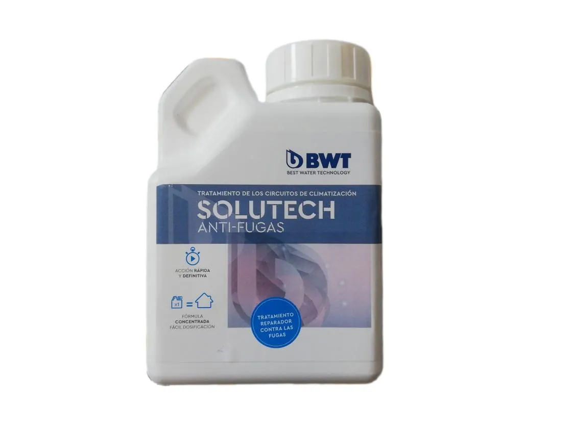 Aditivo solutech BWT Cillit Tapa Fugas en circuitos de calefacción 500ml., referencia 007471SP