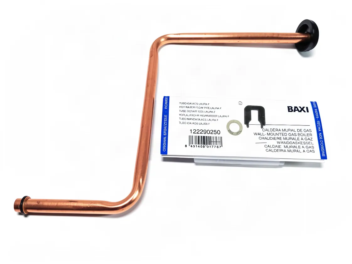 Tubo Baxi Roca Laura F mandata ACS, codice ricambio 122290250