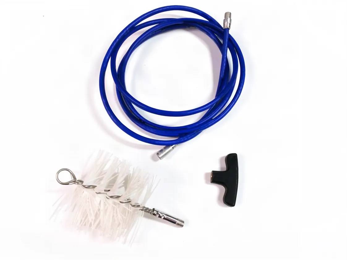 Acessório limpeza chaminé ouriço 080 - 100mm pellets flex comp. 3m: (1934), referência UY-010866