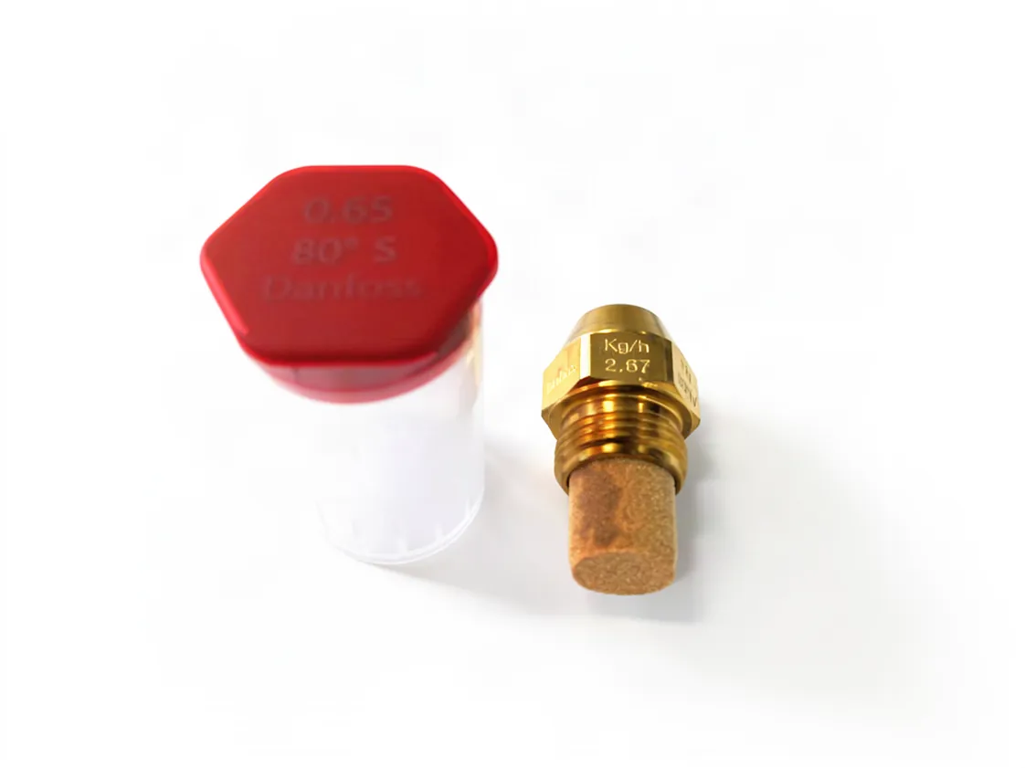 Bico gasóleo 065 80ºS Danfoss. Injetor cone cheio Compatível com Domusa CQUE000245, referência DA06580S