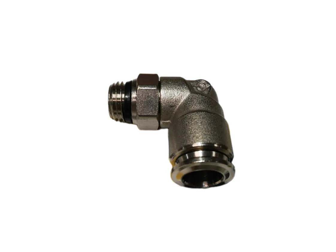 Elbow 90º polyamide 10 - 1/4M Adjustable, part number DA-017847
