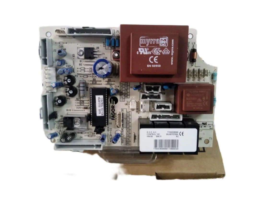 Placa electrónica Fagor FE28E - CA20E - CE20E - FA20ET2/1N - FEB20E/1 - FEE20 - FEE20/2N - FEB20 - FE20E2 - FE20E/2N Eco Compact principal, referencia MU0870700