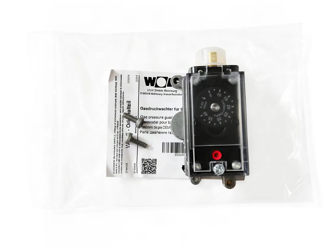 Pressostato gás Wolf MGK170/300, referência 2744142