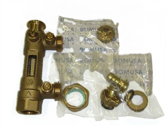 Flussimetro + rubinetto di carico Domusa DS-pack (Ver.2), codice ricambio CDSP000003