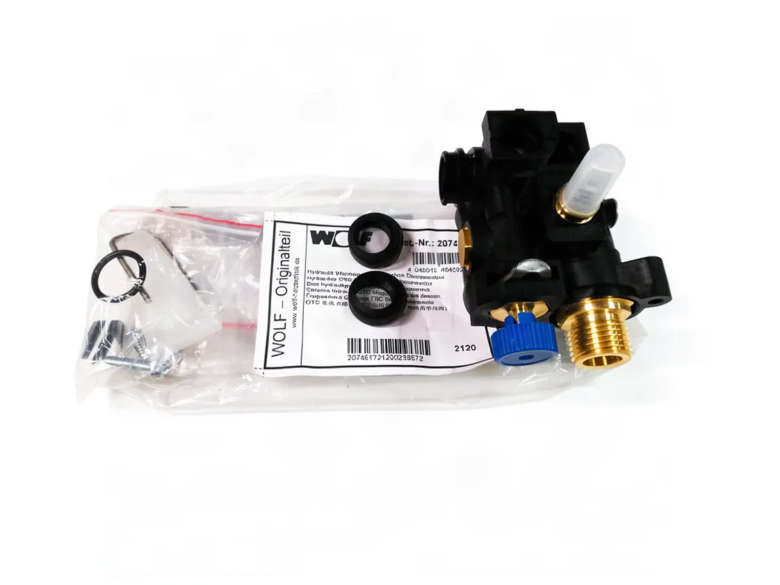 Bloco hidráulico Wolf FGB K28 esquerdo, referência 2074617