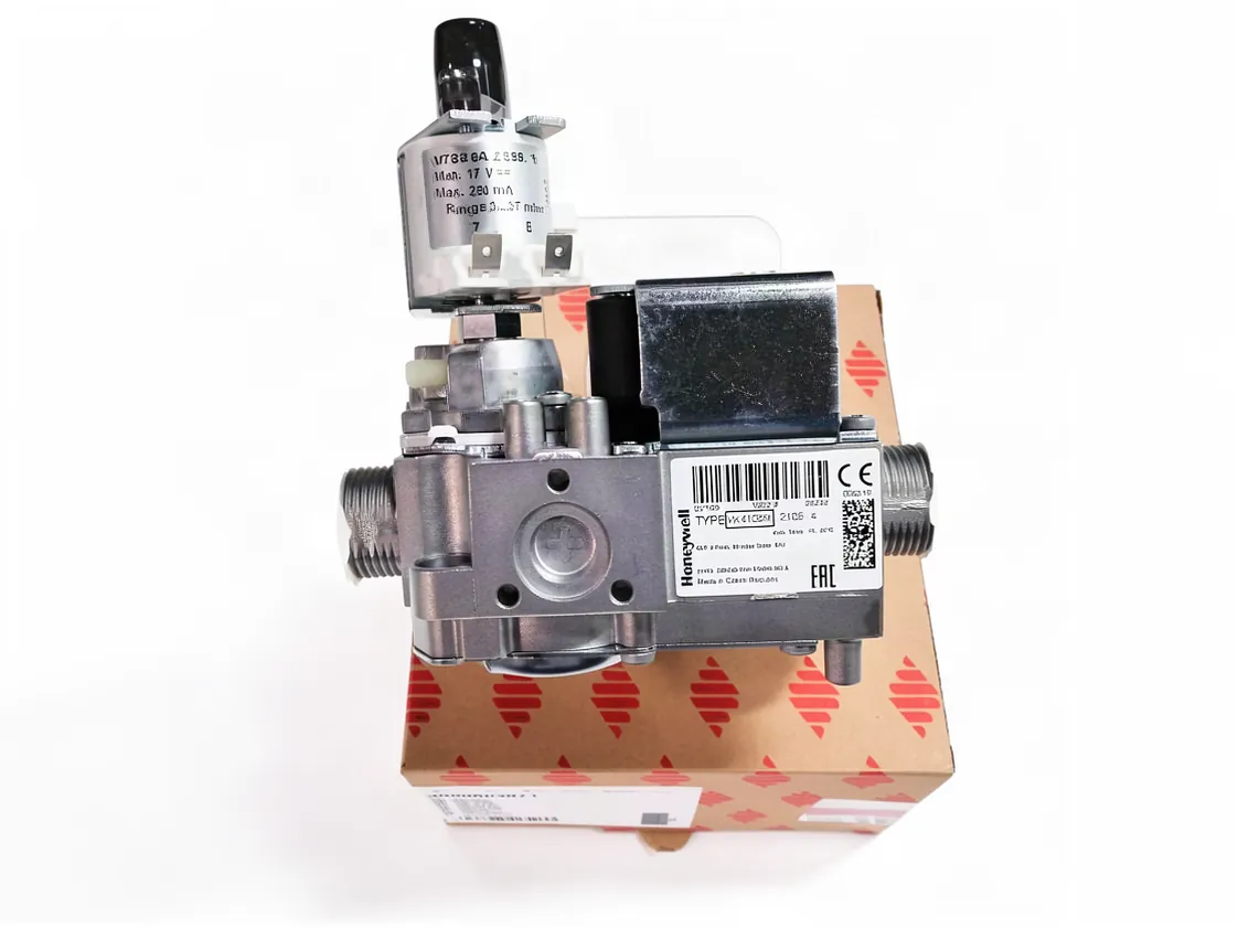 Valvola gas Saunier Duval Thema NOX F24 - Supermicra Ecoplus (Honeywell VK4105M)(022003095), codice ricambio 2000803071