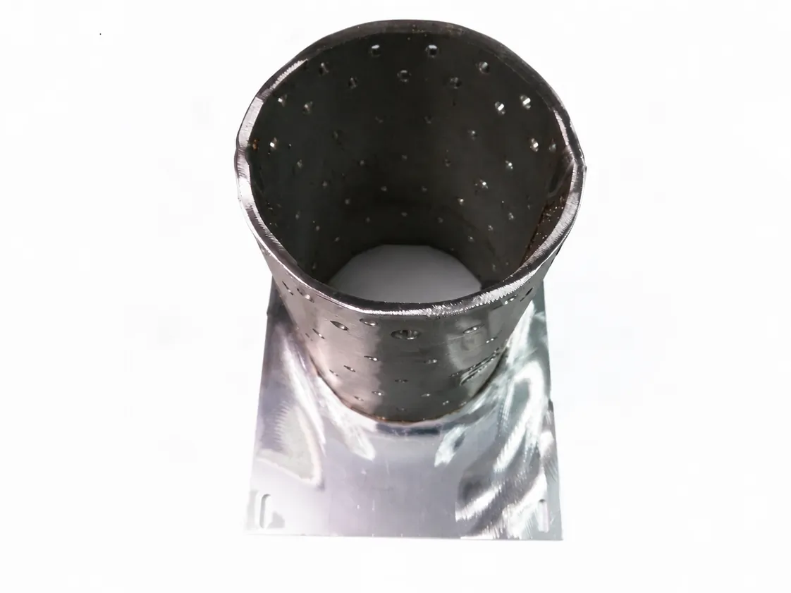Câmara de combustão Domusa Bioclass IC 25 queimador (175mm x 125mm Ø), referência RCON000041