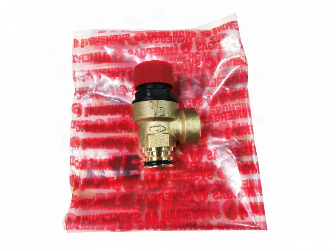 Válvula seguridad Immergas Star - Mini - Star kW - Mini kW - Extra Mini (03bar torica), referencia 1.016135