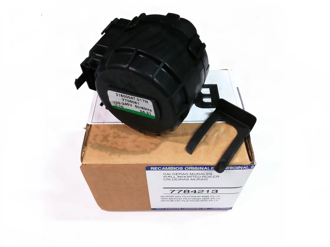 Motor válvula tres vías Baxi Roca Platinum Max iPLUS, referencia 7784213