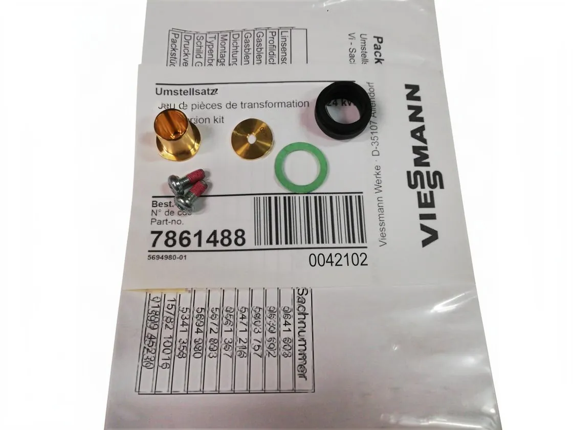 Viessmann Vitodens 050 W Propane Gas Conversion Kit, part number 7861488