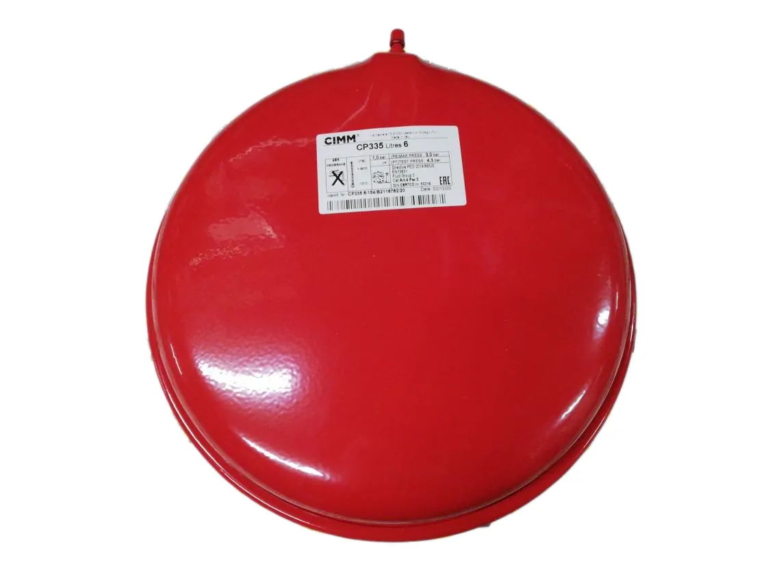 Vaso expansión Circular 06L-3/4-Ø324x103mm.Posición 0º, referencia FU-020439