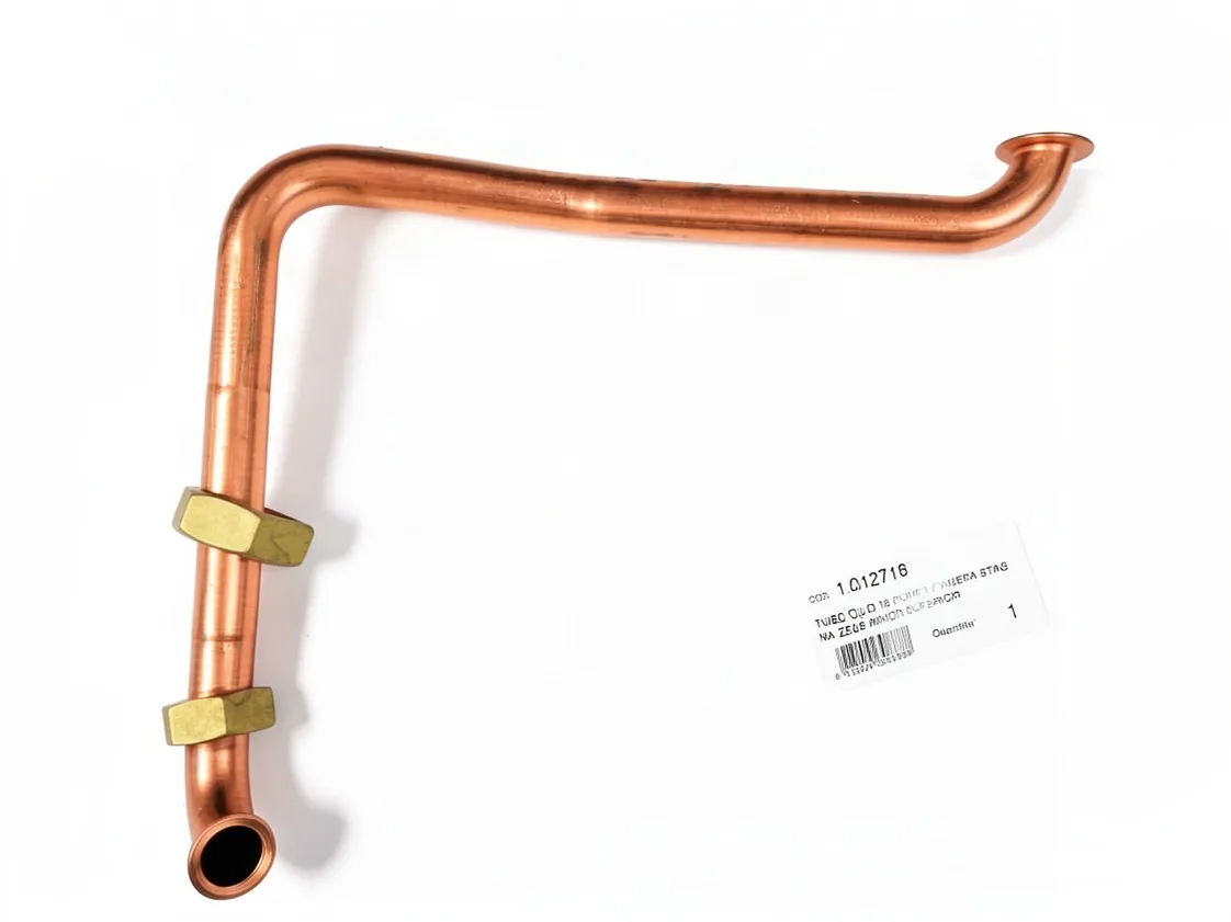 Tubo Immergas Zeus 24 Maior bomba-camara estanca, referencia 1.012716