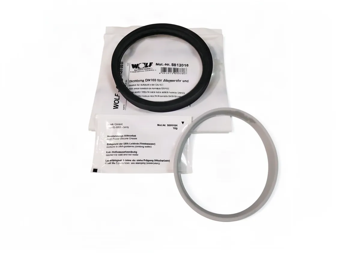 Dichtung Wolf 100x14mm. Abgas Ausgang, Teilenummer 8612016