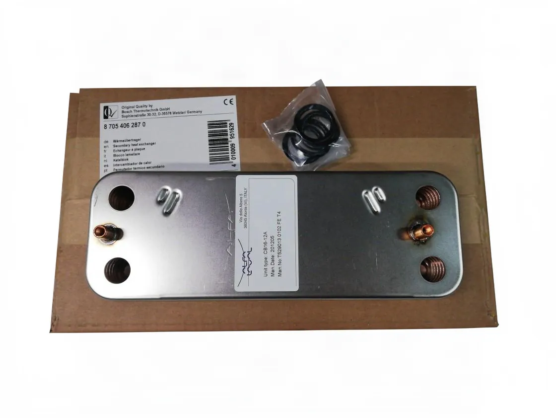 Intercambiador placas Junkers ZW24 - ZW23-1LH - ZW24-2 DV, referencia 87054062870