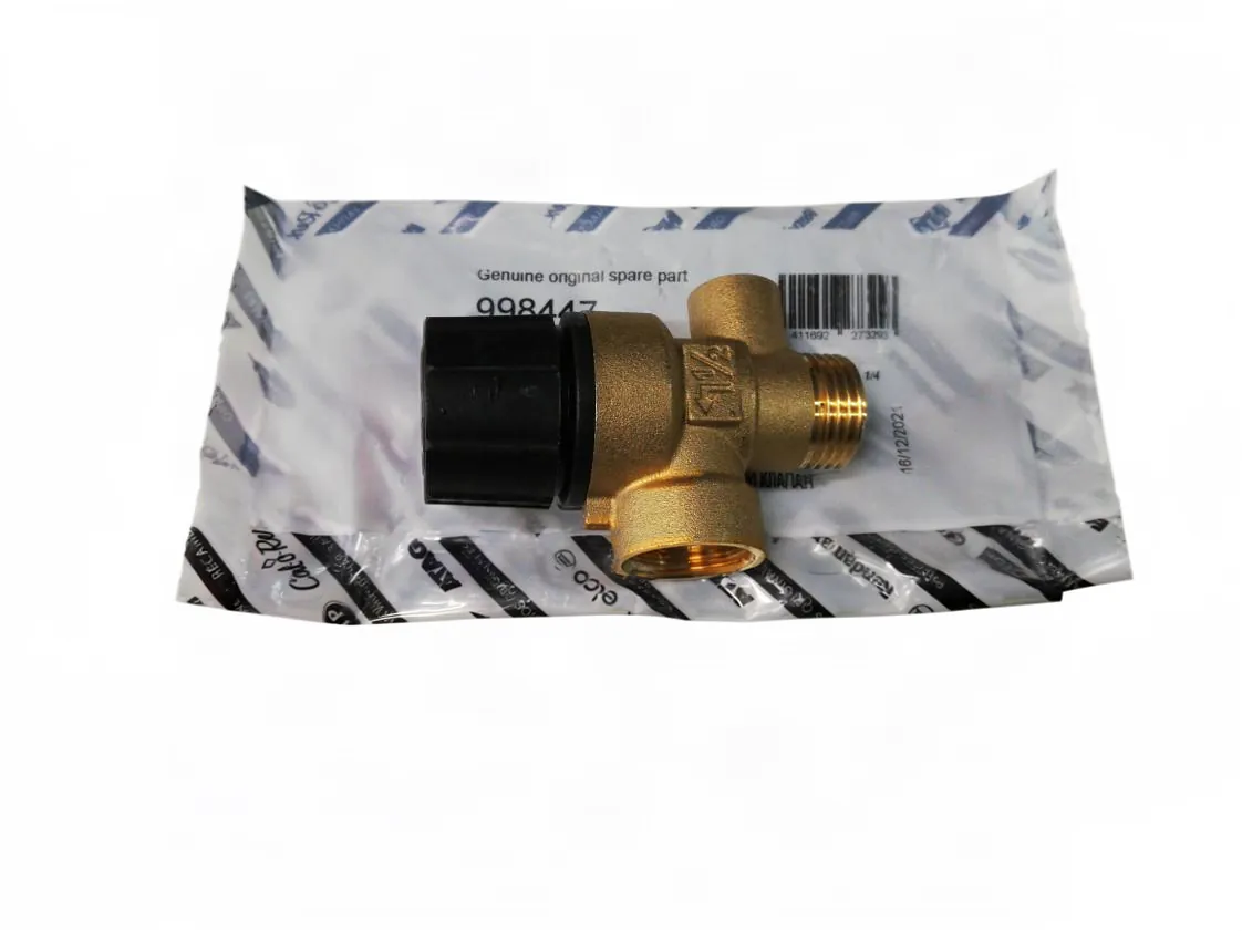 Veiligheidsklep Chafoteaux Ariston T2 - Baxi 23 MC EI - Desy 24CSCPR (03bar 1/2M met meetpunt 1/4), onderdeelnummer 998447