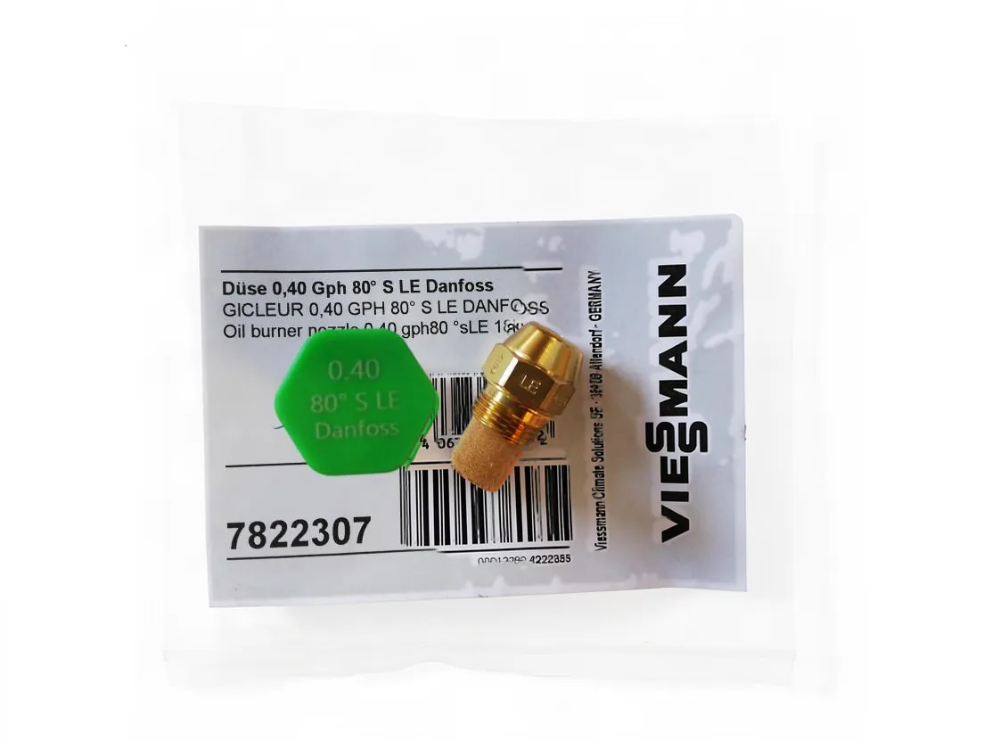 Viessmann 0,4 GPH 80º S LE Danfoss Düse, Teilenummer 7822307