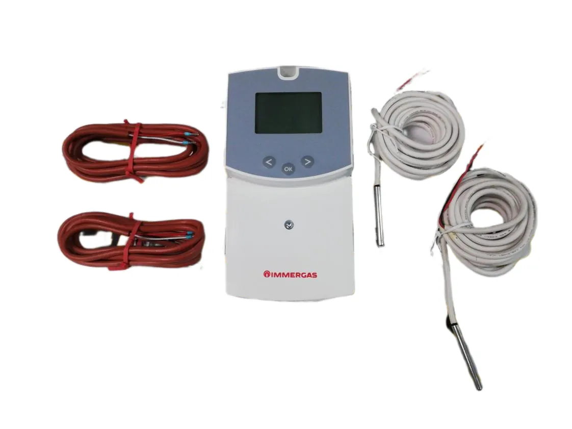 Centralita solar Immergas Picto LCD (2 Sonda NTC 10K + 2 Sonda PT1000), referencia 3.022648