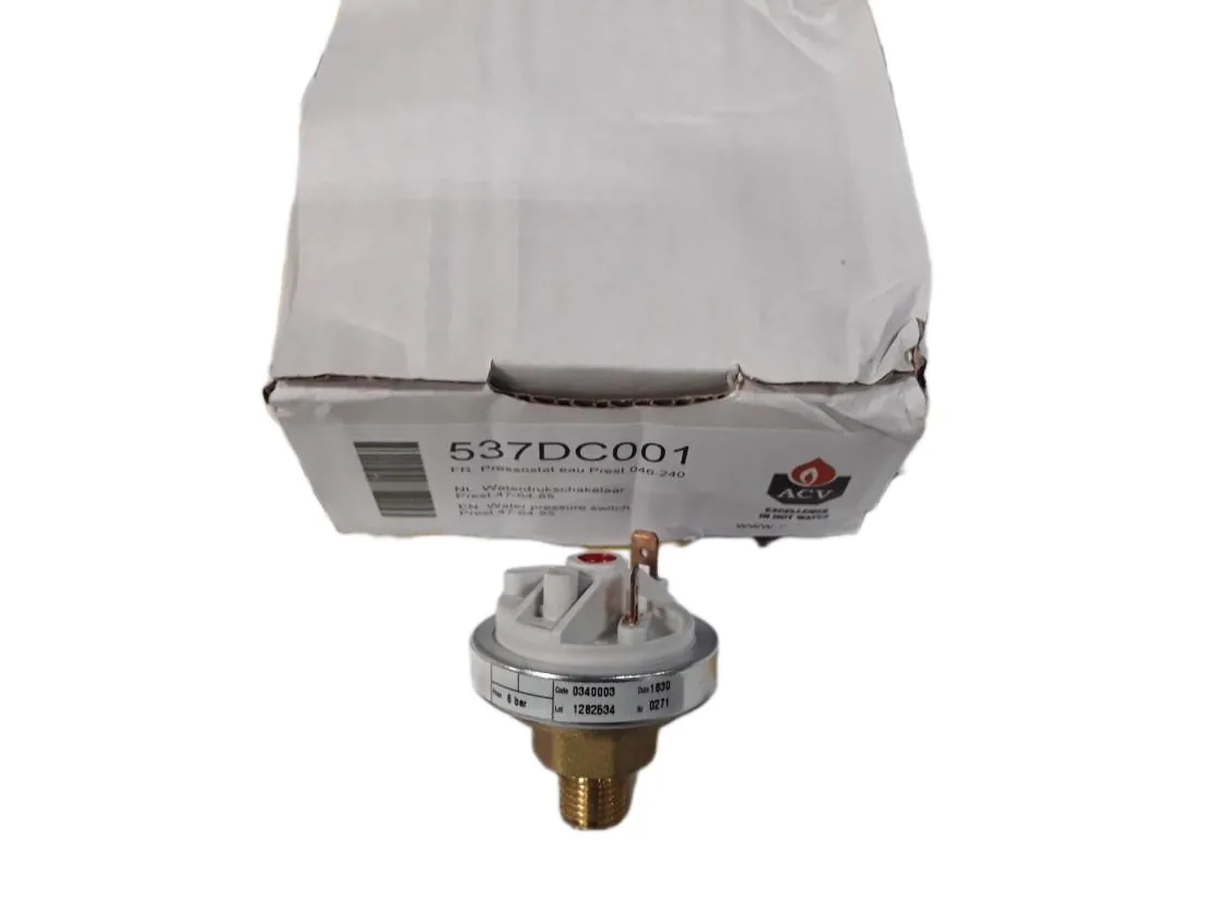 Waterdrukschakelaar ACV Prestige 47-85 (1/4M 2contactos), onderdeelnummer 786427