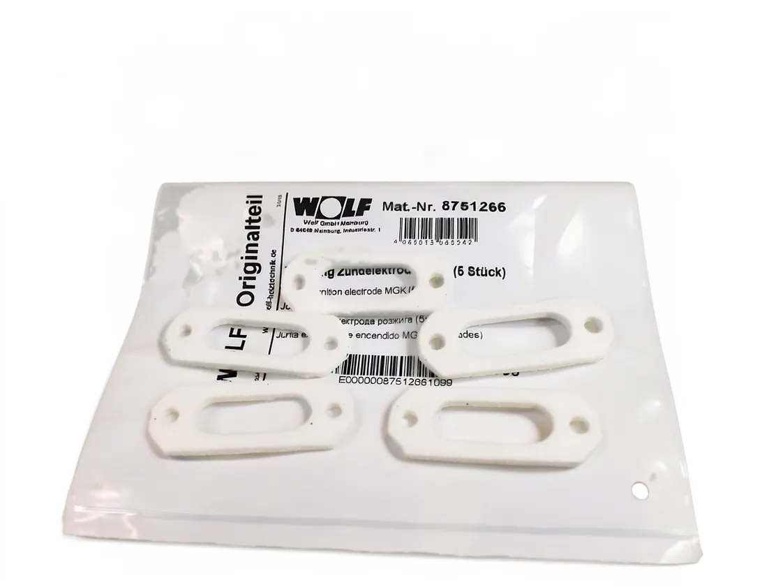 Joint électrode Wolf MGK2 allumage (kit 5 pcs), référence 8751266