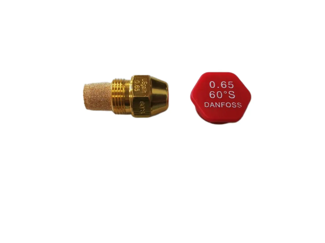 Bico gasóleo 065 60ºS Danfoss. Injetor cone cheio Compatível com Domusa CQUE000244, referência DA06560S