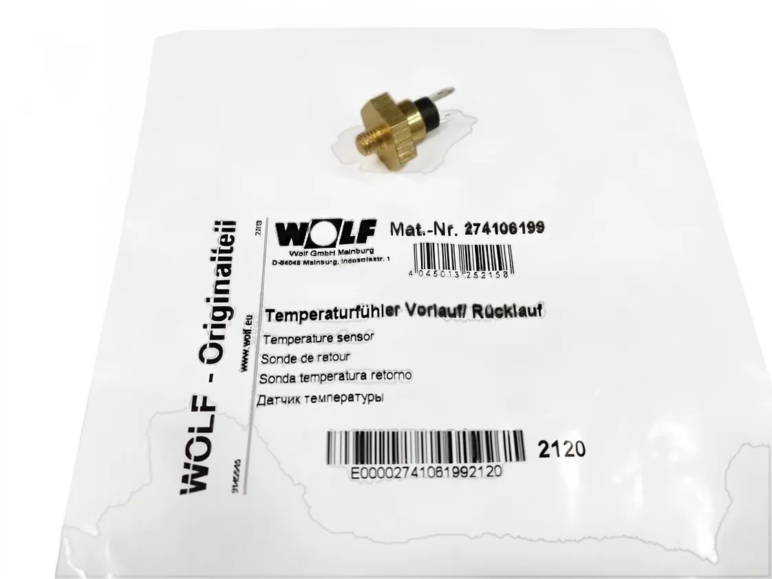 Sonda Wolf CGG2K - CGBK20/24 - CGB35/50 - CGBK40/35 - CGB75/100 retorno, referencia 274106199
