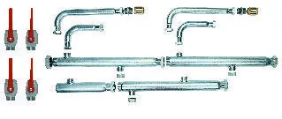 Kit hidráulico Immergas Victrix 50 - 75 Conexión de 2 calderas en cascada, referencia 3.015225