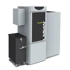 Chaudière granulés Lasian Bioselect Compact 30 - compacteur de cendres et réservoir de 400kgr. Poids 305kgr., référence 2613