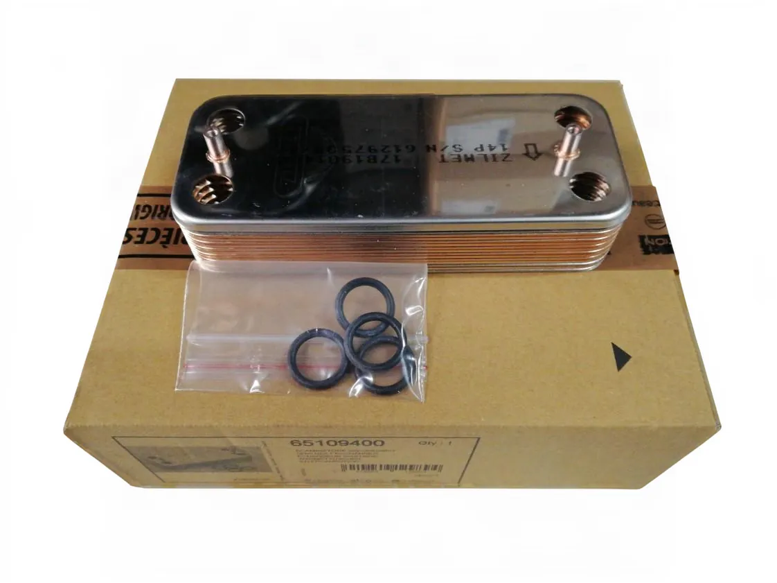 Intercambiador placas Chafoteaux Levia 24, referencia 65109400