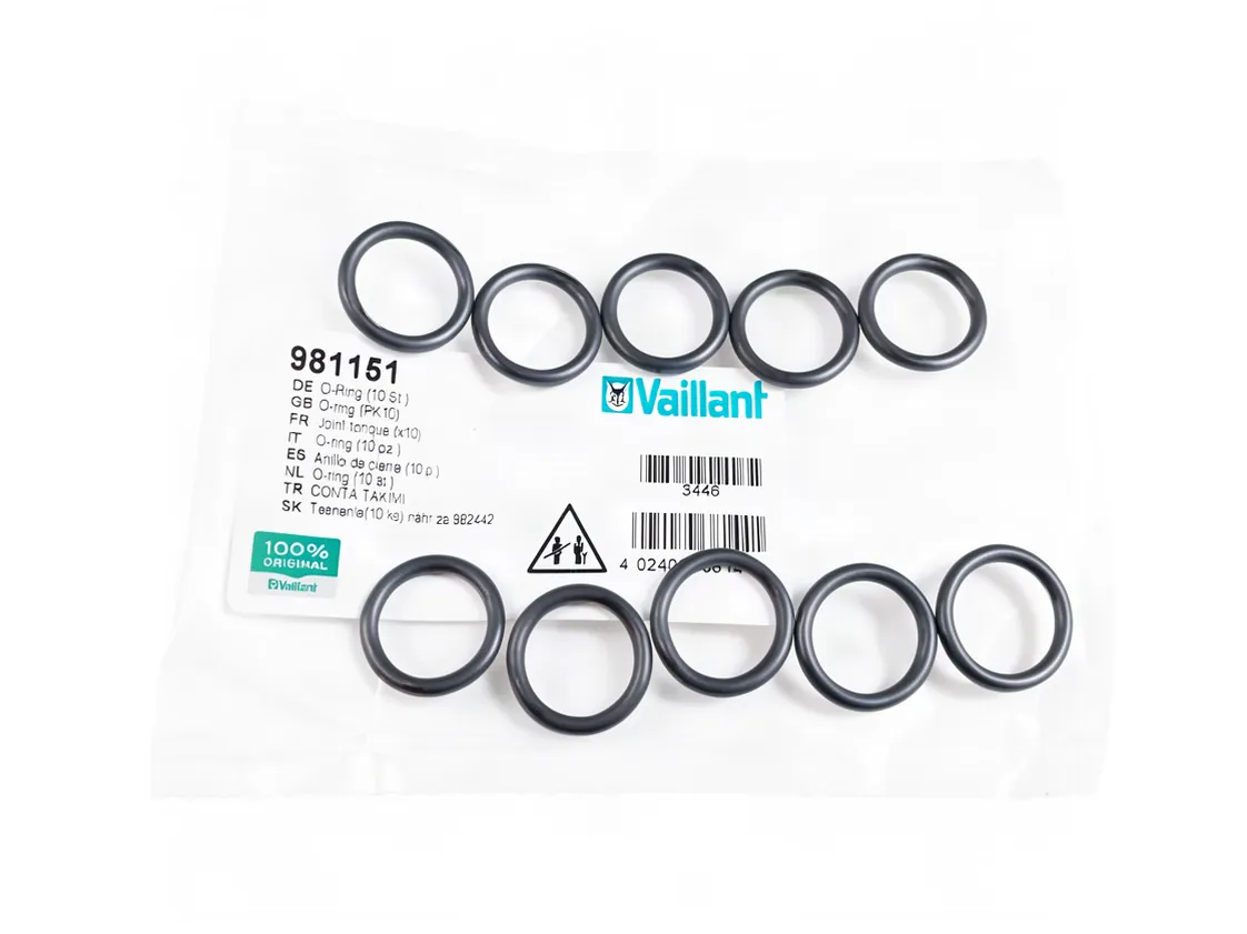 O-ring Vaillant VCM 240 (kit 10uds), codice ricambio 981151