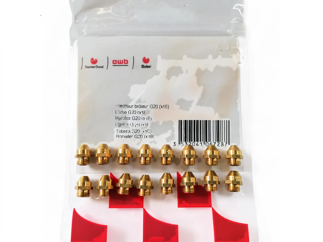 Kit de transformation Saunier Duval 1.15mm x 16uds. Gaz naturel, référence S5296700