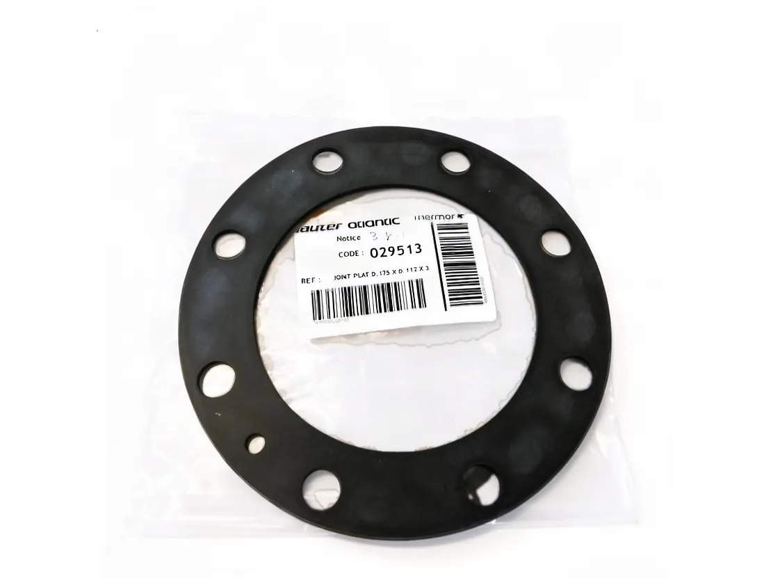 Junta plana flange 175 X 112 X 3 GZT 500L Thermor, referência 029513