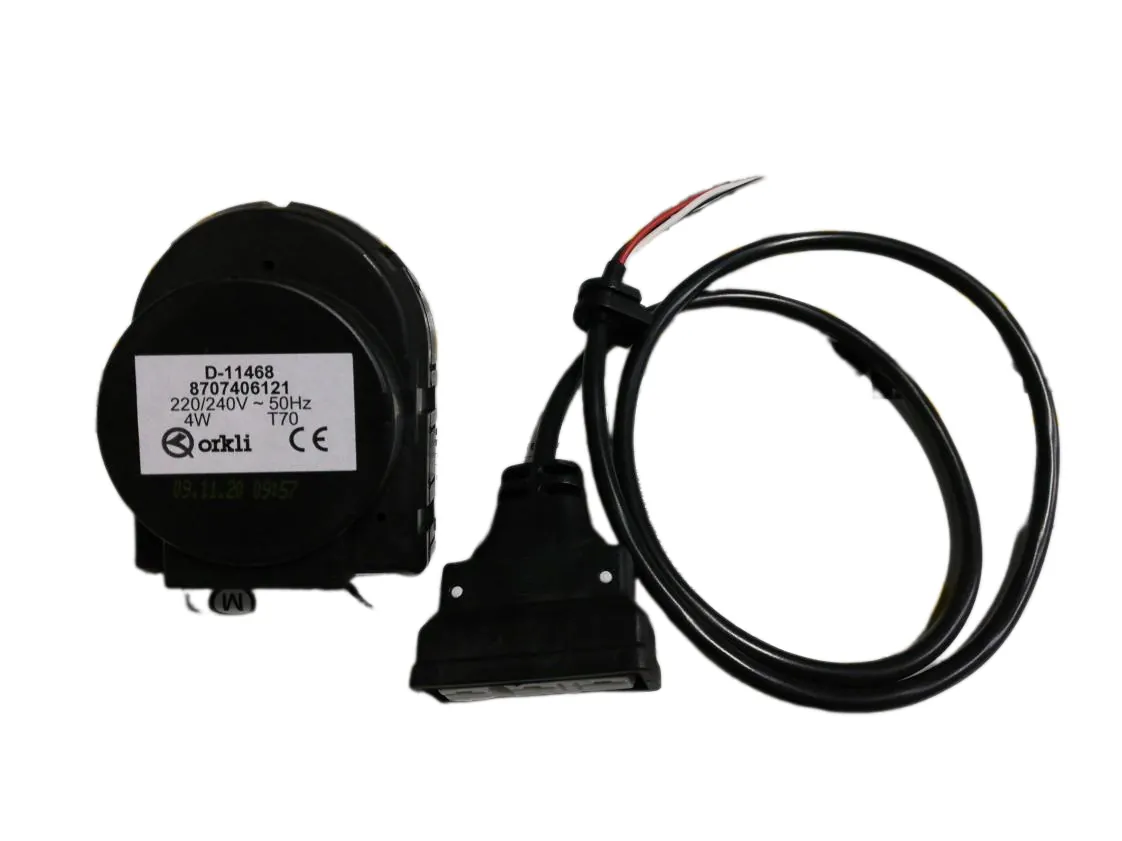 Motor válvula tres vías Junkers ZW24AE (Orkli T70-230V-7.5), referencia 87074060980