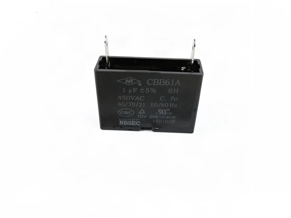 Capacitor 001.0uF Domusa Bioclass, motor 2400rpm, part number CFOV000121