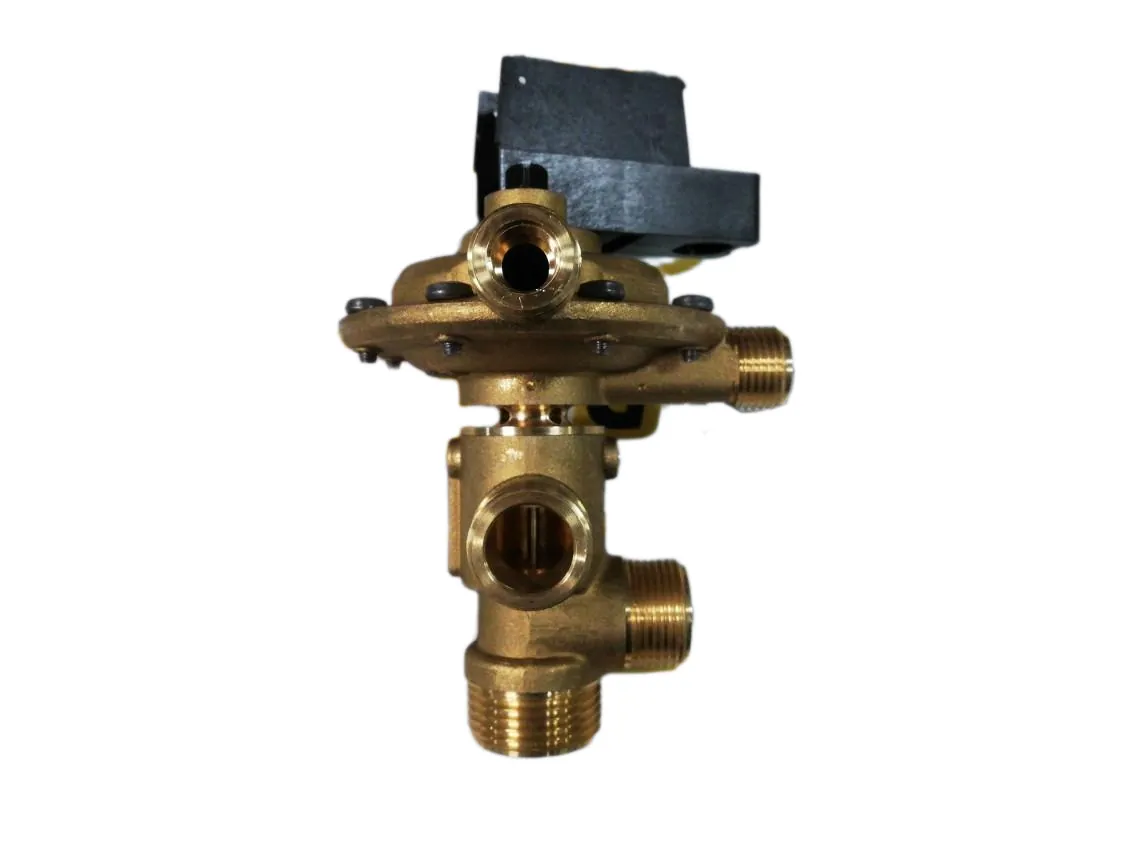 Valvola tre vie (giannoni-derecha-rosca-2m) Compatibile con 7474 - 87161424190 - FY-029376, codice ricambio AG-004320
