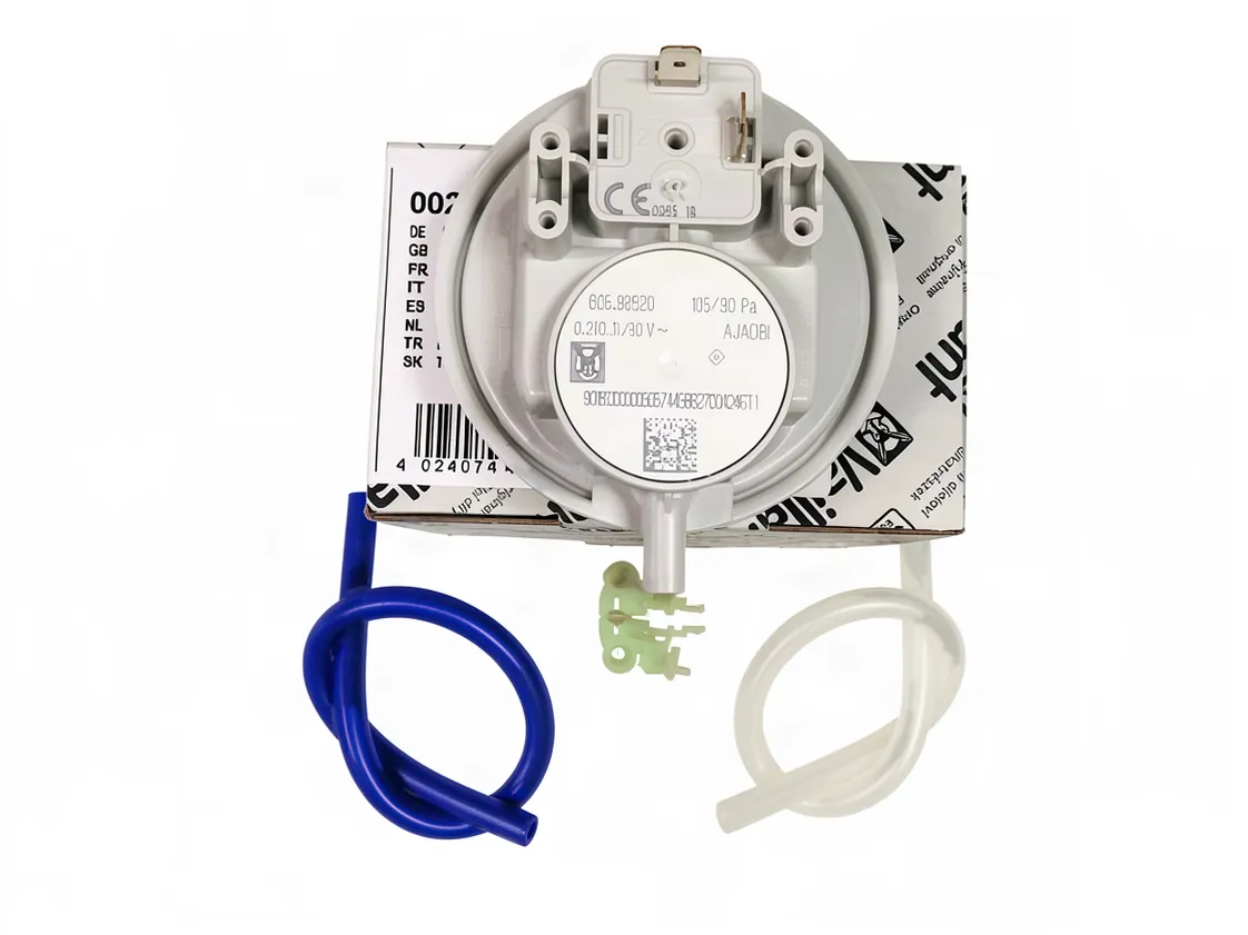 Pressostato ar Vaillant VM - VMI - VMW Pro/Plus, VK, VKC (Huba 105-90Pa), referência 0020018138
