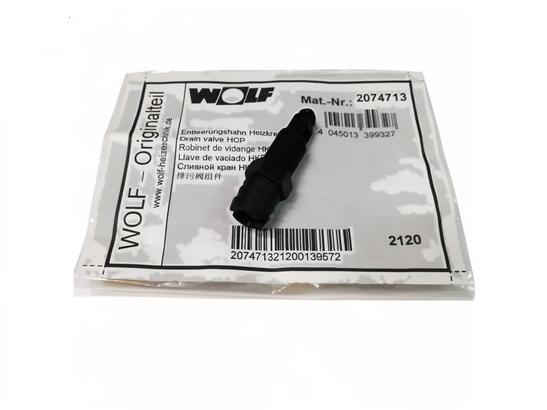 Draining valve Wolf FGB, part number 2074713