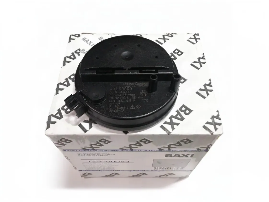 Presostato aire Roca Novanox 24/24F transductor (Huba control 40193000), referencia 125569083
