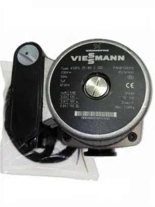 Water pump motor Viessmann 1-1/2" 130mm (UPS 25-80) (7832462), part number 7820916