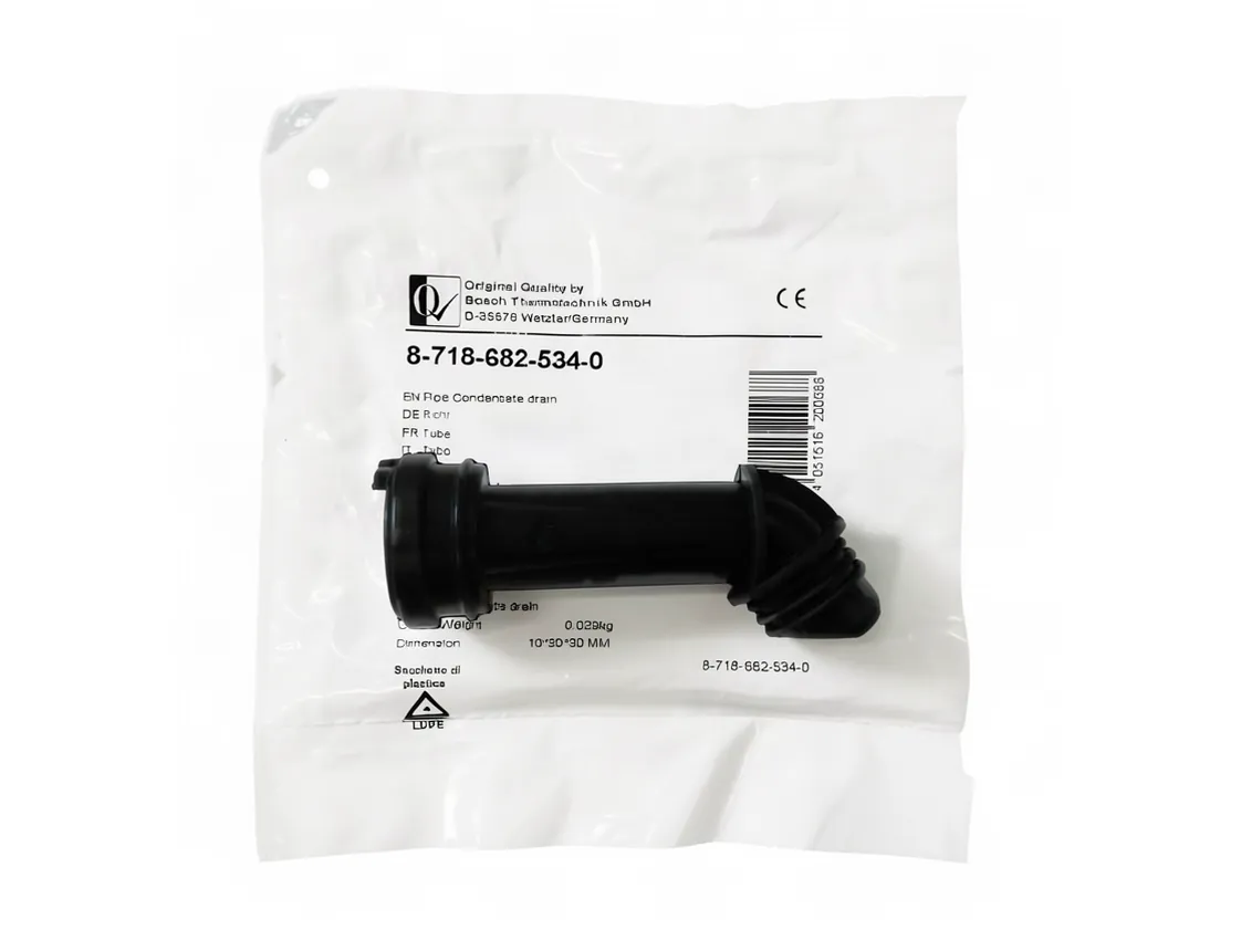 Tubo salida sifón condensados Junkers ZWB 30/36-1, referencia 87186825340