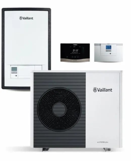 Vaillant aroTHERM VWL 155/6A plus 15 compacto monoblock sensoCOMFORT sem fios (Trifásico 380V R290), referência 0020306803
