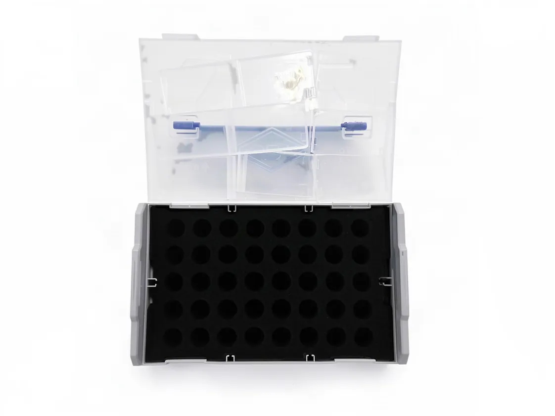 Doos injector sproeiers stookolie voor 30 st. Med.230x157x25mm, onderdeelnummer UK-014849