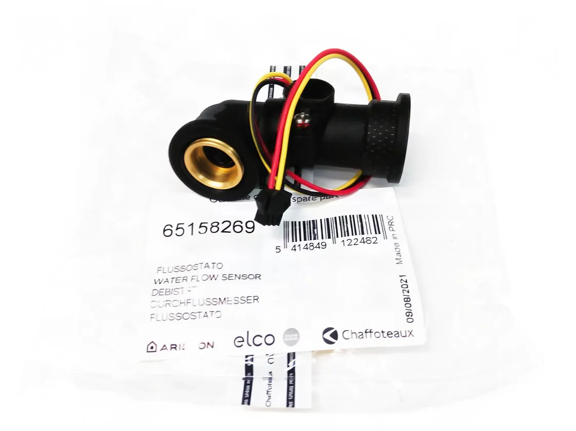 Flow switch Ariston Avenir - Fluendo - Next Evo - Next OF - SFT - Next Outdoor gas water heater, part number 65158269