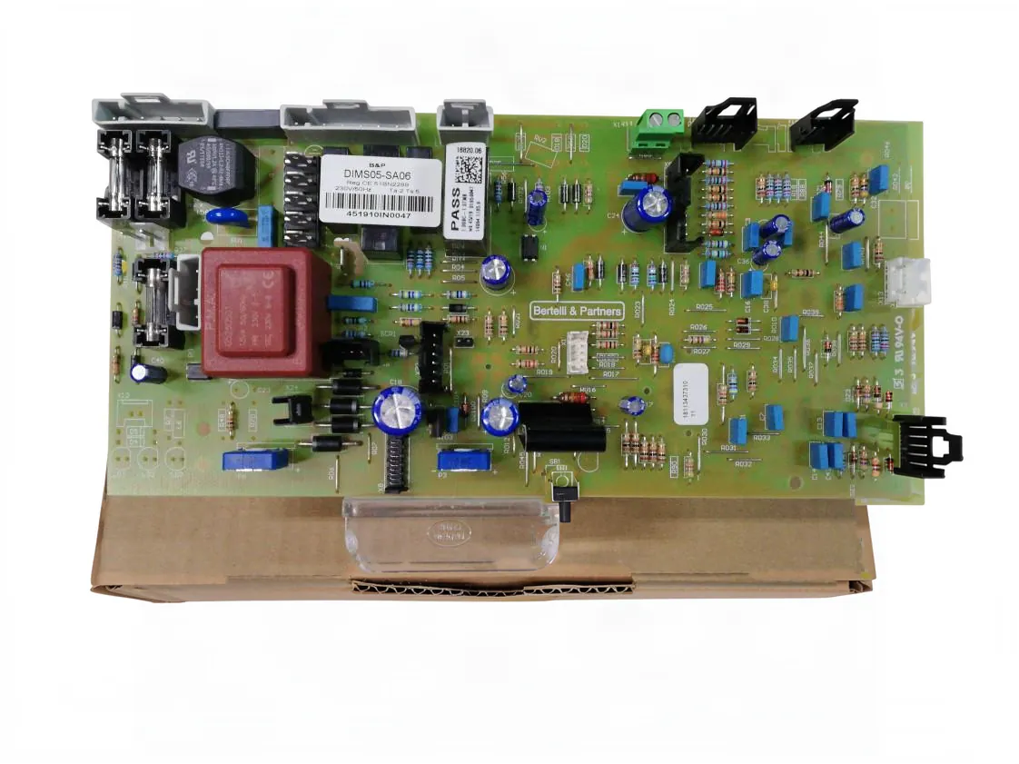 Scheda elettronica Manaut Minox Condens 24E/32E - Biasi Chip Condensing 24S/32S principale, codice ricambio BI1955102