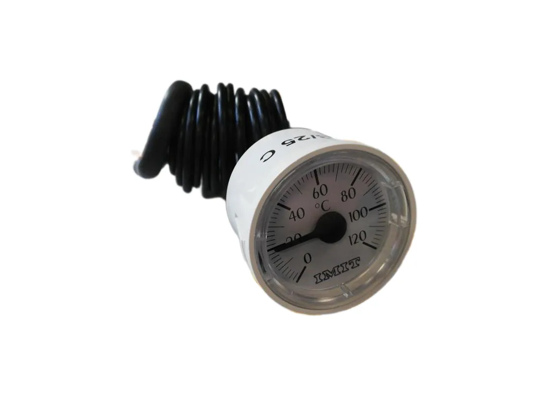 Thermometer Domusa Clima Mix - Sirena - Ecogas (Ø40-0/120º-1000mm) white, part number CELC000146-C