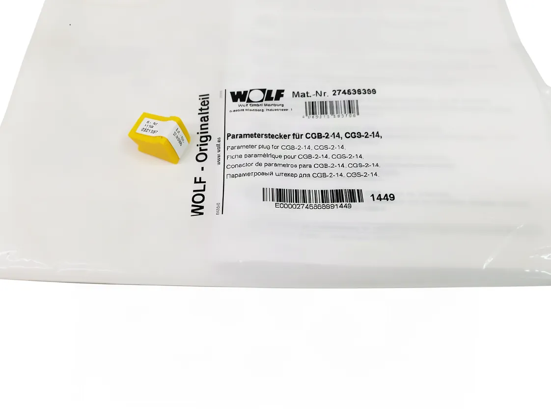 Codeur Wolf CGB2 14KW, référence 274536399